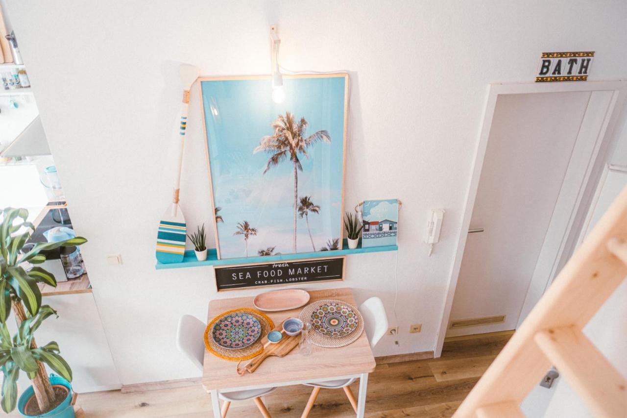Apartament The Kalifornia I Stilvoll Mit Urlaubsfeeling I Dachterrasse I Klima Karlsruhe Zewnętrze zdjęcie