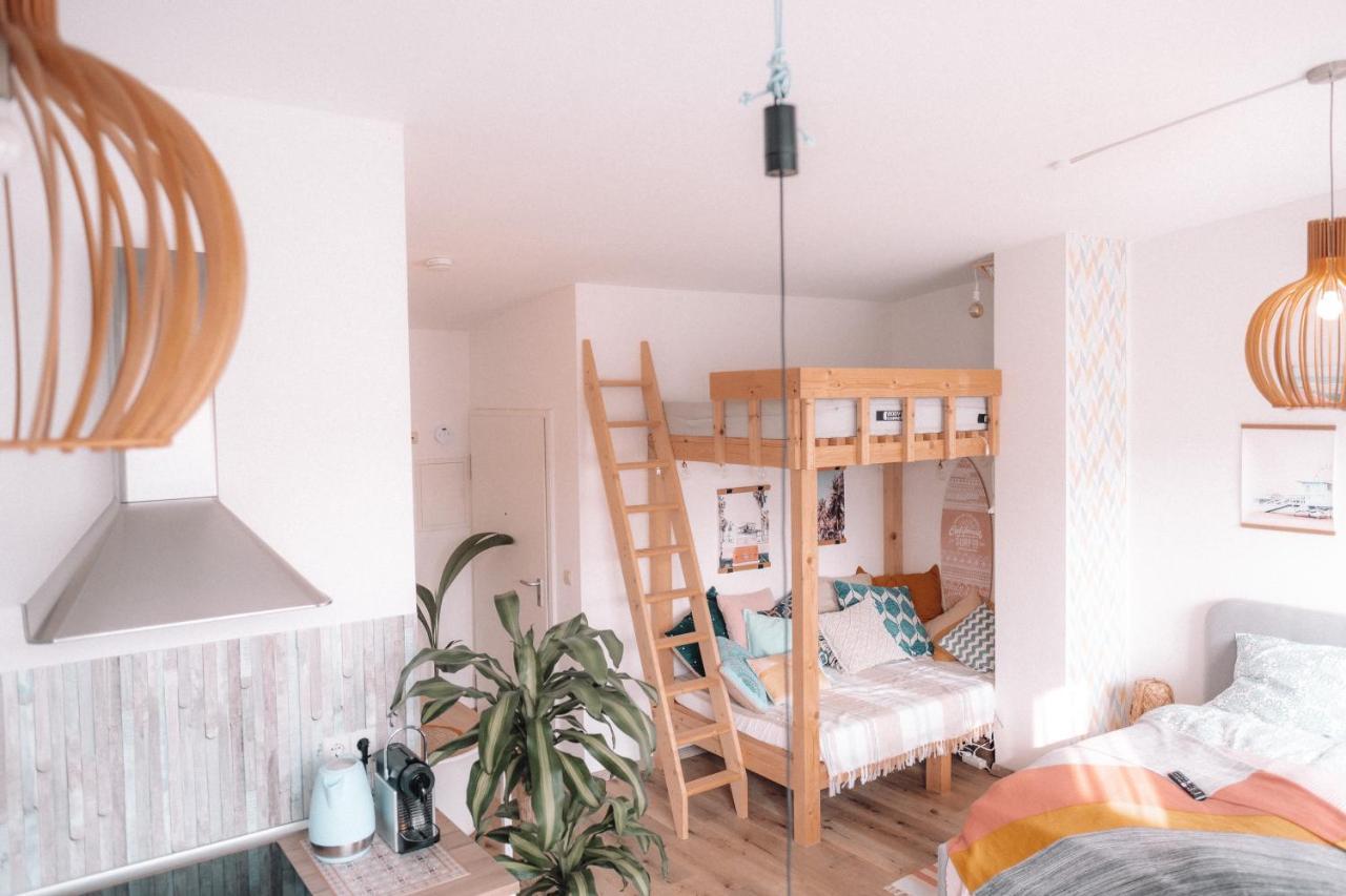 Apartament The Kalifornia I Stilvoll Mit Urlaubsfeeling I Dachterrasse I Klima Karlsruhe Zewnętrze zdjęcie