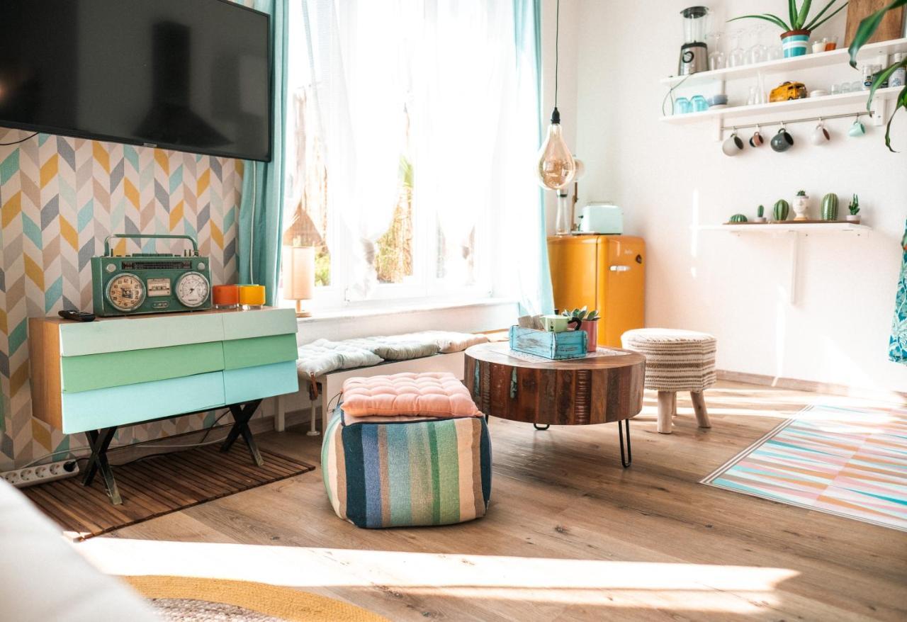 Apartament The Kalifornia I Stilvoll Mit Urlaubsfeeling I Dachterrasse I Klima Karlsruhe Zewnętrze zdjęcie